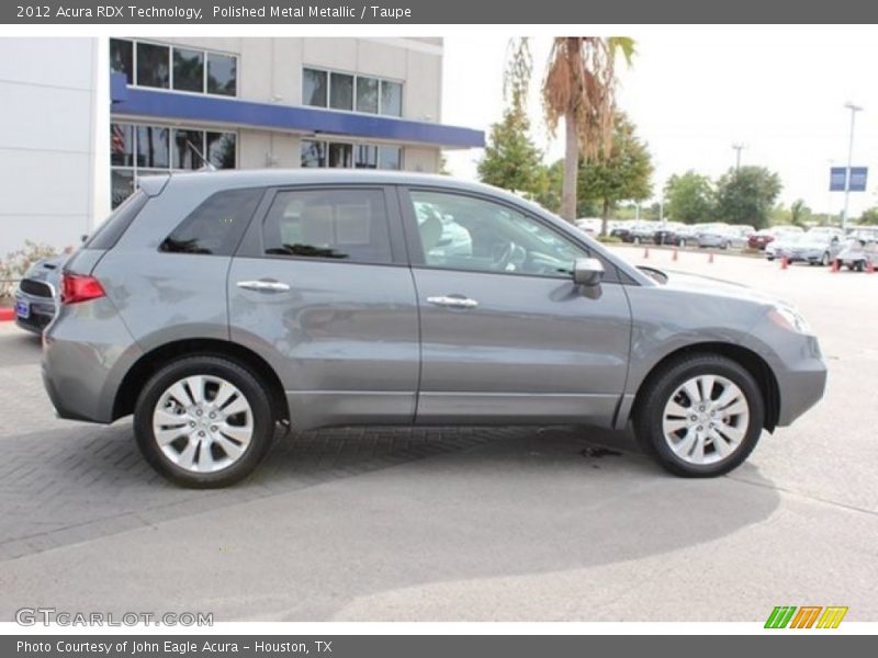 Polished Metal Metallic / Taupe 2012 Acura RDX Technology