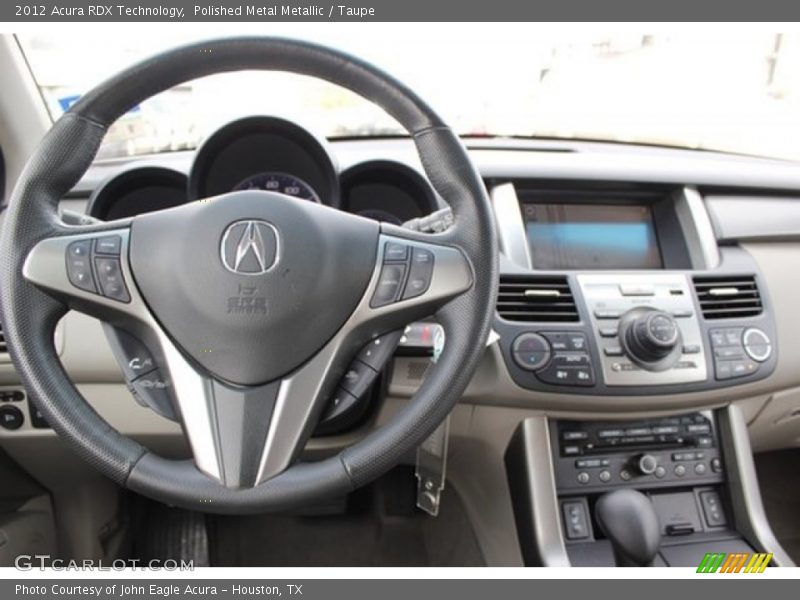 Polished Metal Metallic / Taupe 2012 Acura RDX Technology