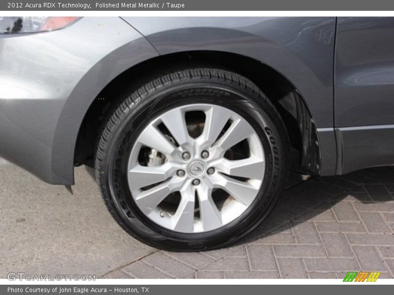 Polished Metal Metallic / Taupe 2012 Acura RDX Technology