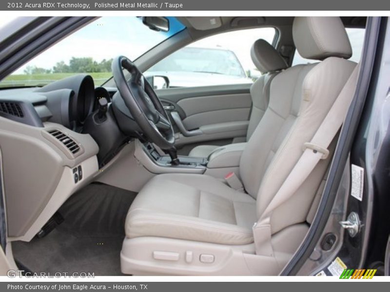 Polished Metal Metallic / Taupe 2012 Acura RDX Technology
