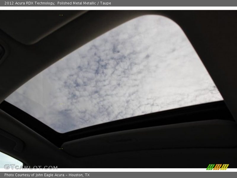 Polished Metal Metallic / Taupe 2012 Acura RDX Technology