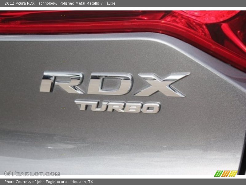 Polished Metal Metallic / Taupe 2012 Acura RDX Technology