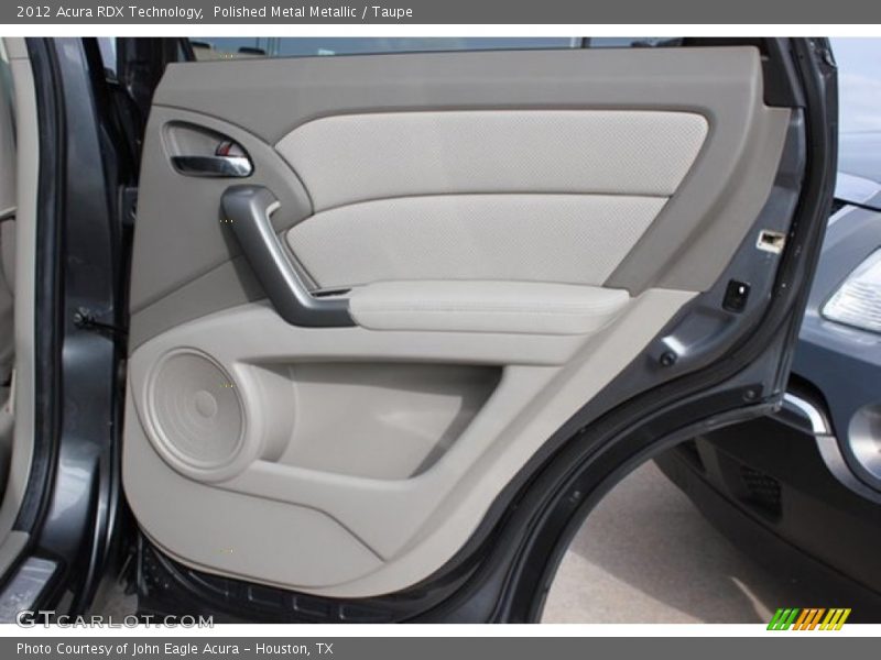 Polished Metal Metallic / Taupe 2012 Acura RDX Technology