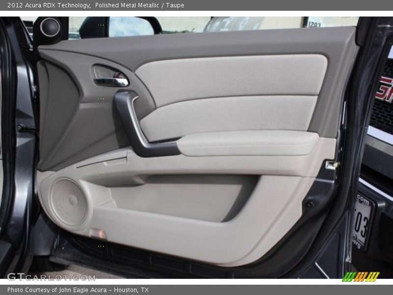 Polished Metal Metallic / Taupe 2012 Acura RDX Technology