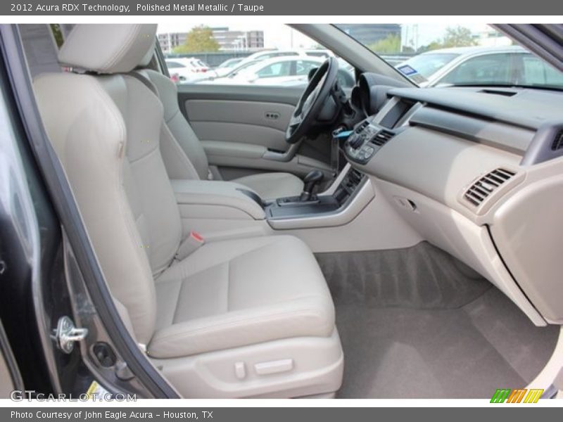 Polished Metal Metallic / Taupe 2012 Acura RDX Technology