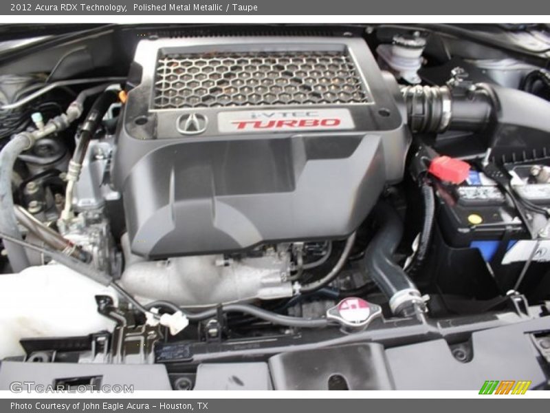Polished Metal Metallic / Taupe 2012 Acura RDX Technology