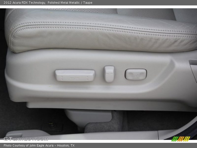 Polished Metal Metallic / Taupe 2012 Acura RDX Technology