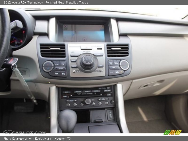 Polished Metal Metallic / Taupe 2012 Acura RDX Technology