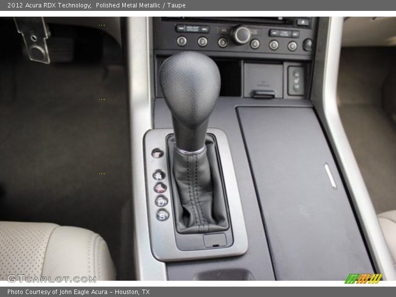 Polished Metal Metallic / Taupe 2012 Acura RDX Technology