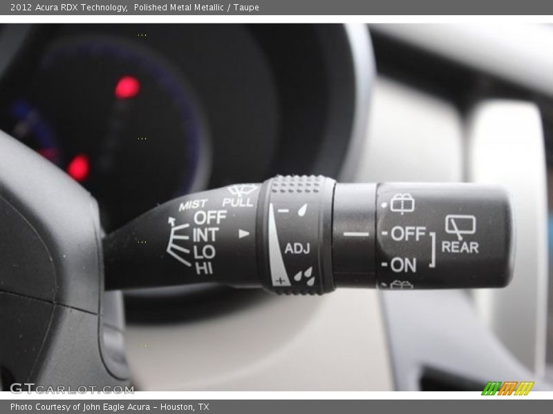 Polished Metal Metallic / Taupe 2012 Acura RDX Technology