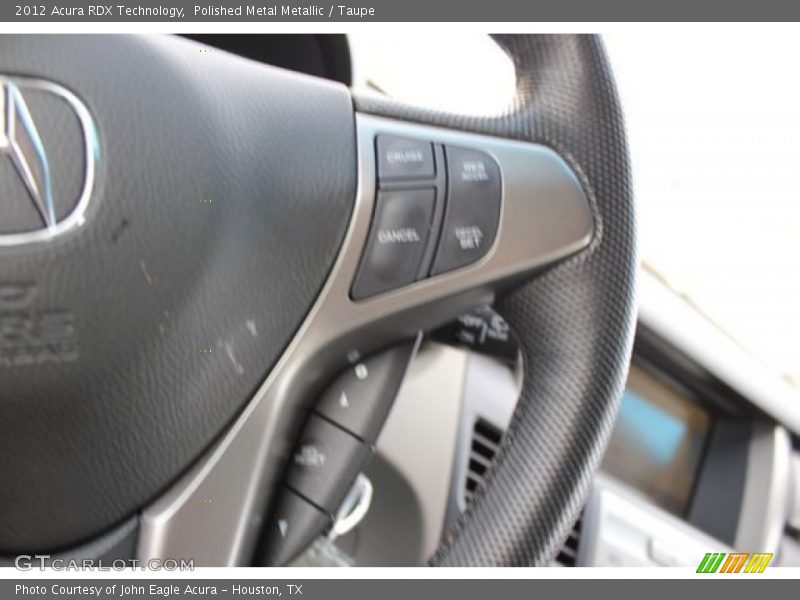 Polished Metal Metallic / Taupe 2012 Acura RDX Technology