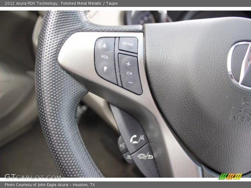 Polished Metal Metallic / Taupe 2012 Acura RDX Technology