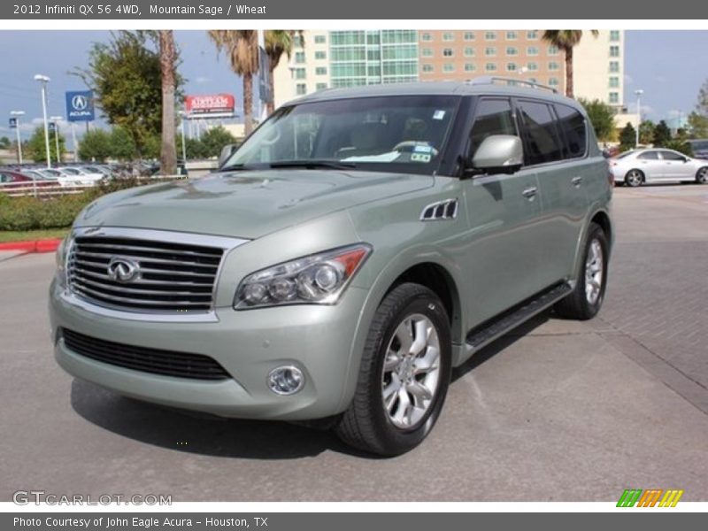 Mountain Sage / Wheat 2012 Infiniti QX 56 4WD