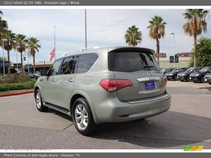 Mountain Sage / Wheat 2012 Infiniti QX 56 4WD