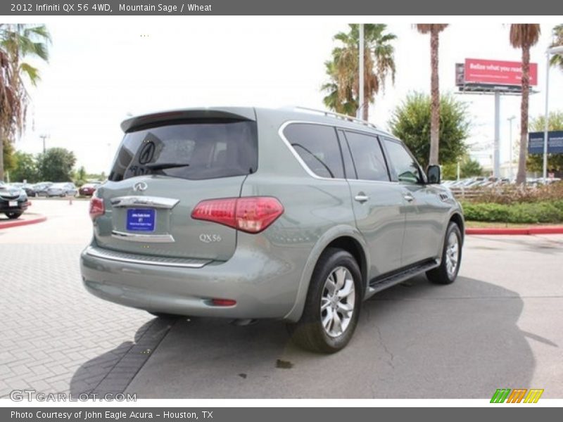 Mountain Sage / Wheat 2012 Infiniti QX 56 4WD