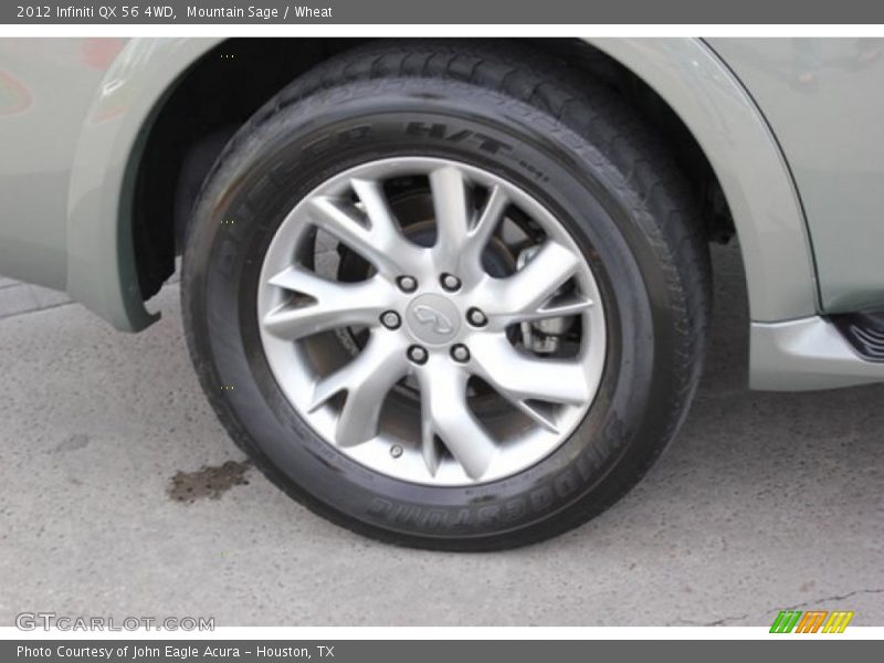 Mountain Sage / Wheat 2012 Infiniti QX 56 4WD