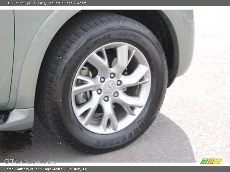Mountain Sage / Wheat 2012 Infiniti QX 56 4WD