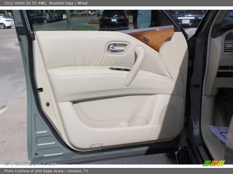 Mountain Sage / Wheat 2012 Infiniti QX 56 4WD
