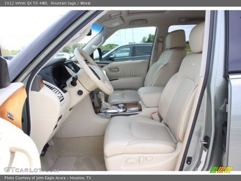 Mountain Sage / Wheat 2012 Infiniti QX 56 4WD