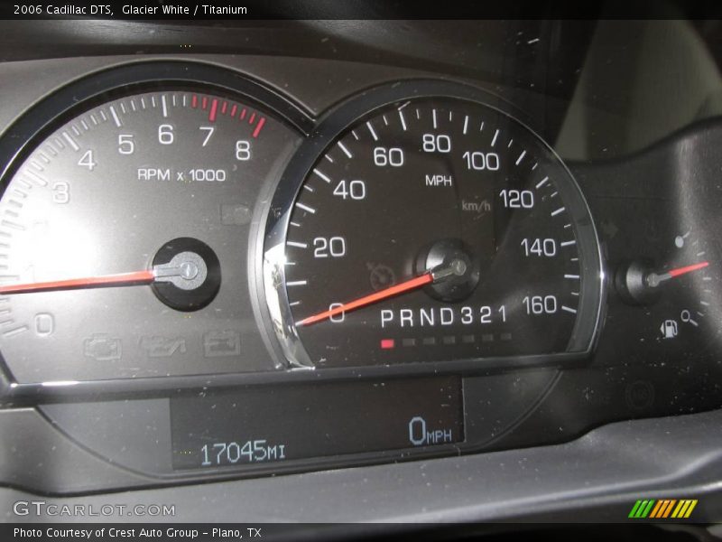 Glacier White / Titanium 2006 Cadillac DTS