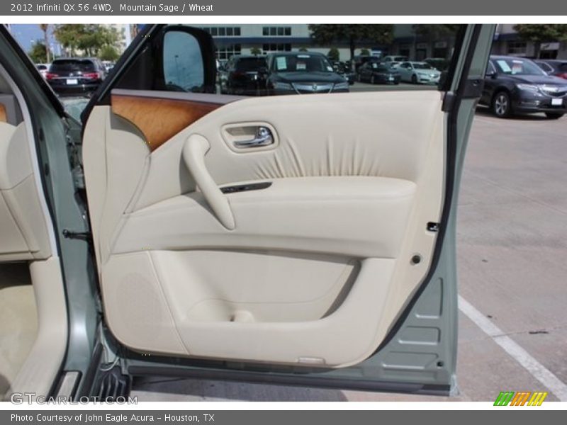 Mountain Sage / Wheat 2012 Infiniti QX 56 4WD