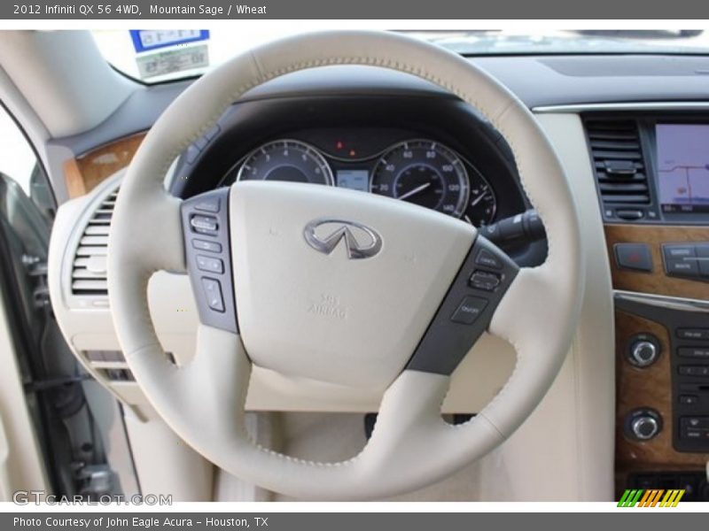 Mountain Sage / Wheat 2012 Infiniti QX 56 4WD