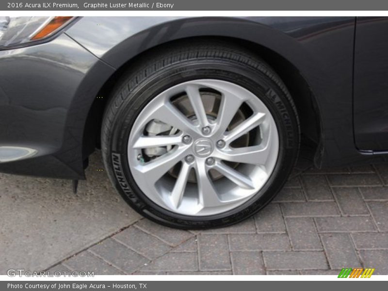 Graphite Luster Metallic / Ebony 2016 Acura ILX Premium