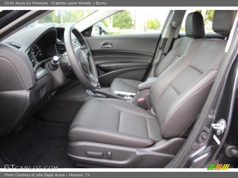 Graphite Luster Metallic / Ebony 2016 Acura ILX Premium