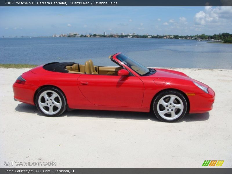  2002 911 Carrera Cabriolet Guards Red