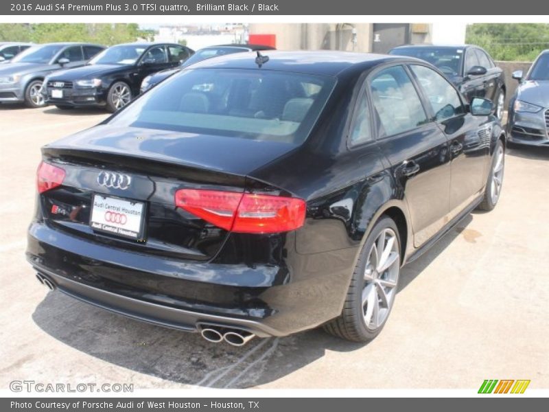 Brilliant Black / Black 2016 Audi S4 Premium Plus 3.0 TFSI quattro