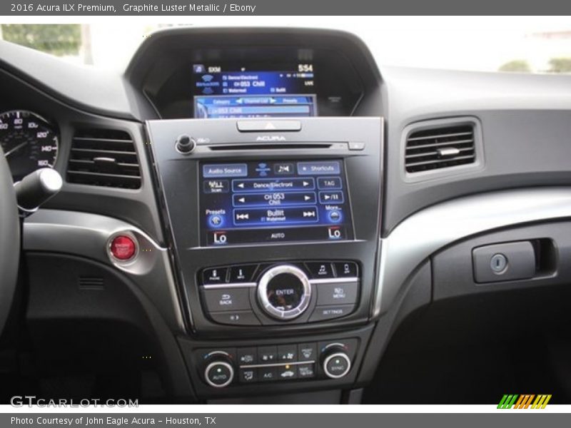 Graphite Luster Metallic / Ebony 2016 Acura ILX Premium