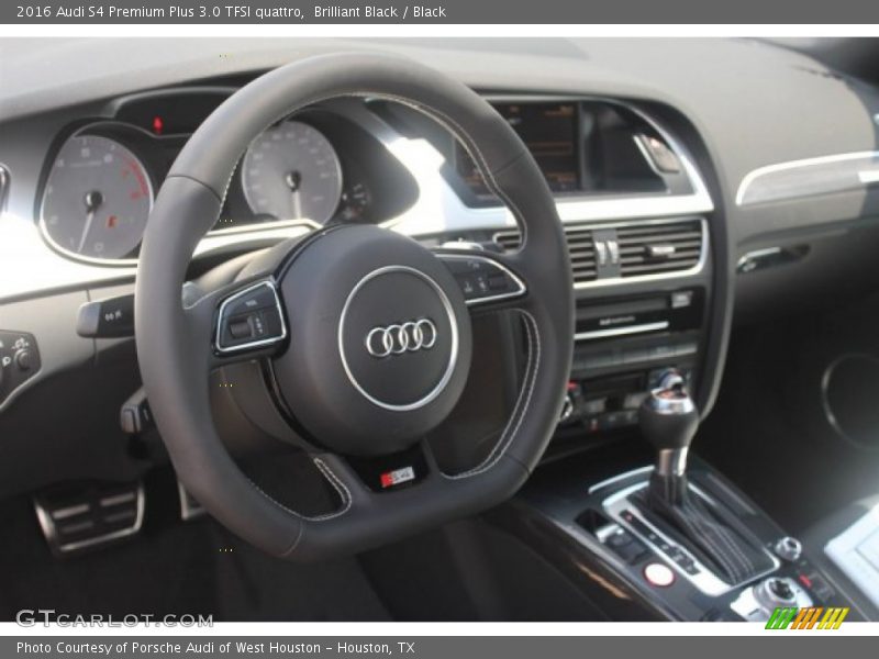 Brilliant Black / Black 2016 Audi S4 Premium Plus 3.0 TFSI quattro