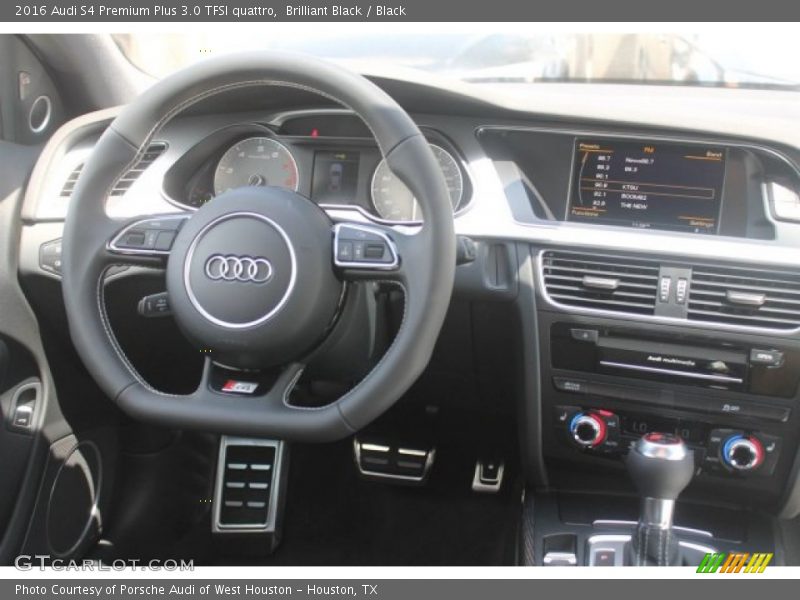 Brilliant Black / Black 2016 Audi S4 Premium Plus 3.0 TFSI quattro