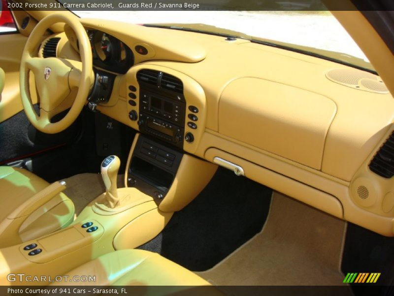 Dashboard of 2002 911 Carrera Cabriolet