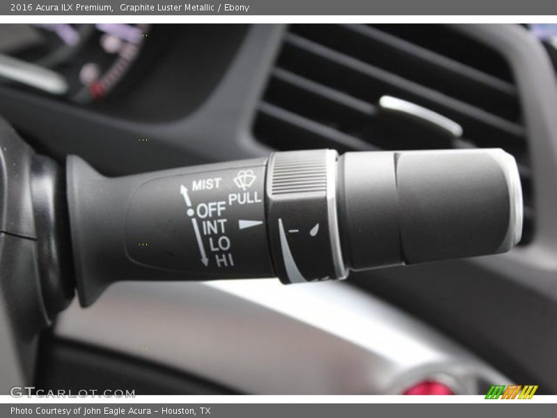Graphite Luster Metallic / Ebony 2016 Acura ILX Premium