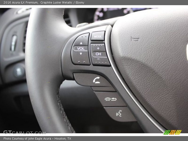 Graphite Luster Metallic / Ebony 2016 Acura ILX Premium