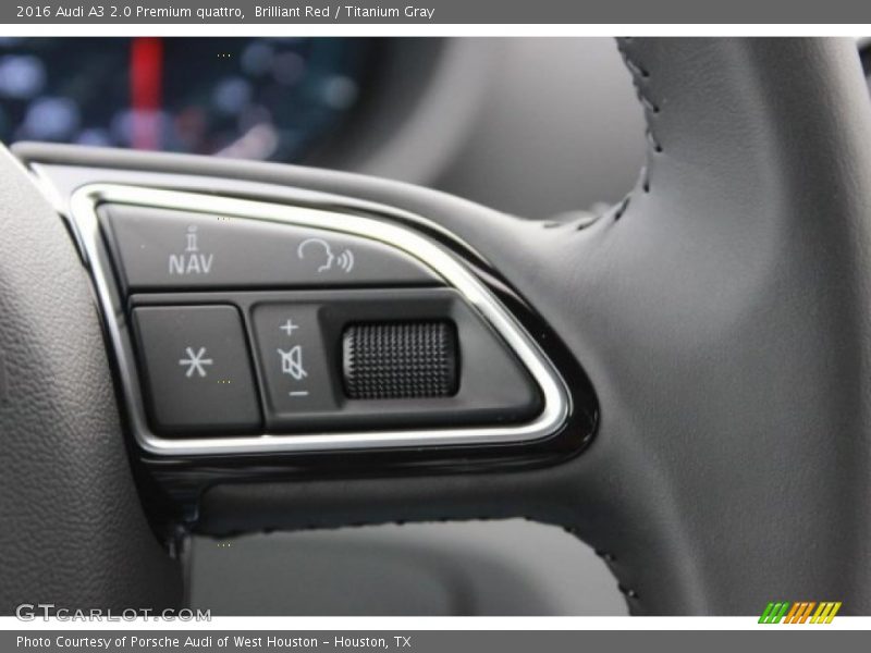 Controls of 2016 A3 2.0 Premium quattro