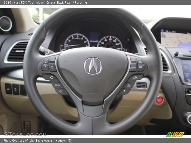 Crystal Black Pearl / Parchment 2016 Acura RDX Technology