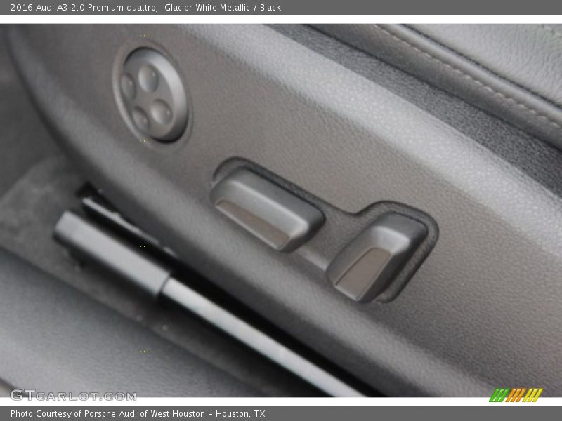 Glacier White Metallic / Black 2016 Audi A3 2.0 Premium quattro