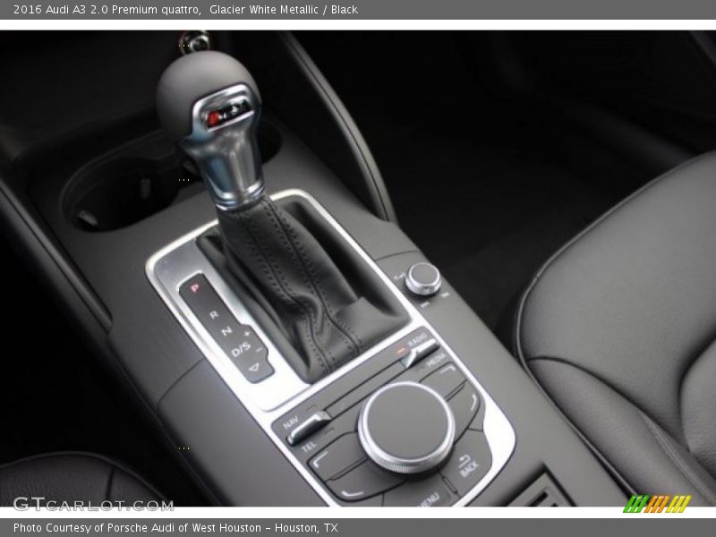 Glacier White Metallic / Black 2016 Audi A3 2.0 Premium quattro