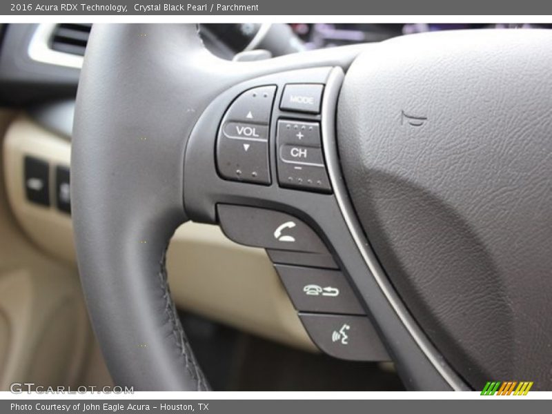 Crystal Black Pearl / Parchment 2016 Acura RDX Technology
