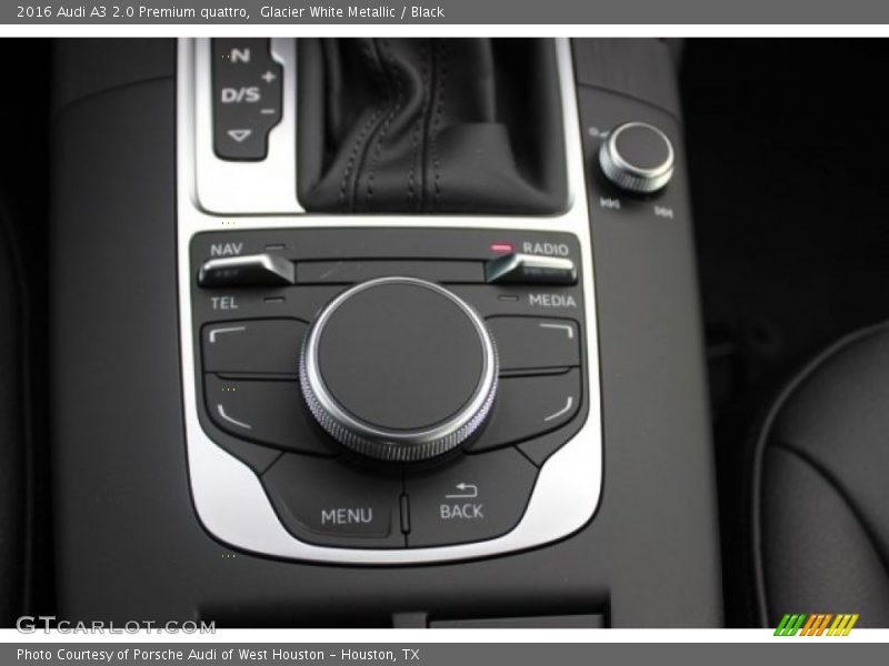 Glacier White Metallic / Black 2016 Audi A3 2.0 Premium quattro