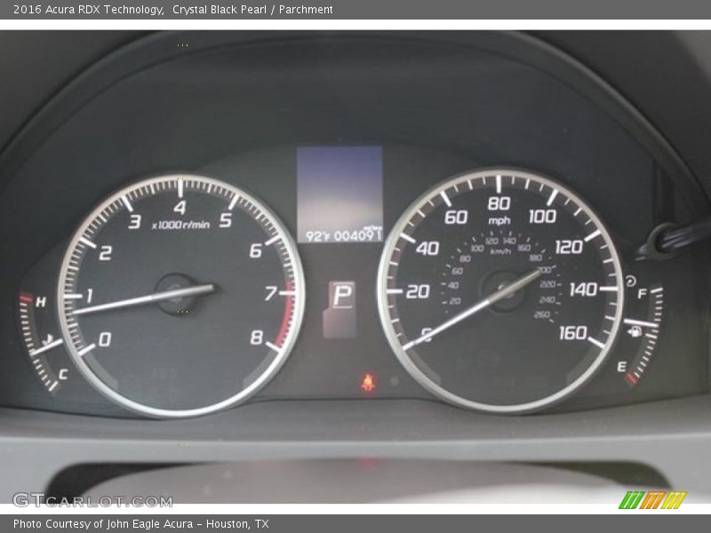 Crystal Black Pearl / Parchment 2016 Acura RDX Technology