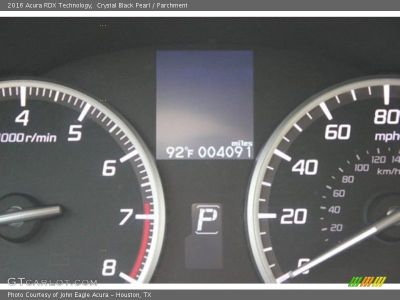 Crystal Black Pearl / Parchment 2016 Acura RDX Technology