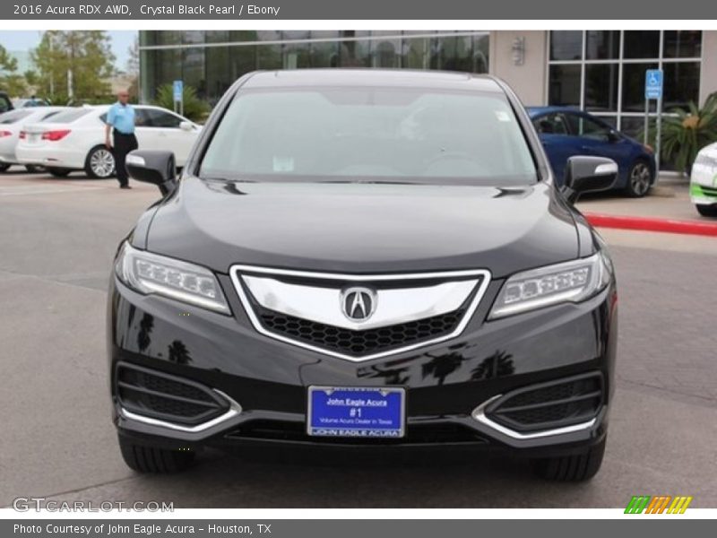 Crystal Black Pearl / Ebony 2016 Acura RDX AWD