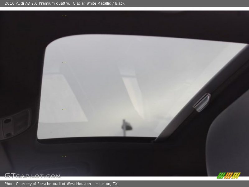 Glacier White Metallic / Black 2016 Audi A3 2.0 Premium quattro