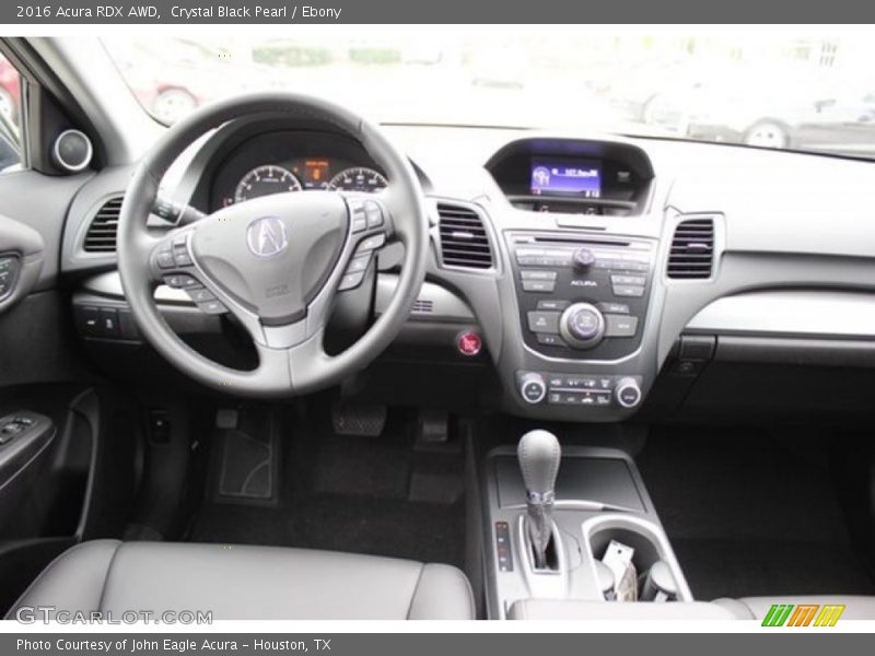 Crystal Black Pearl / Ebony 2016 Acura RDX AWD