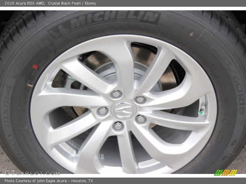 Crystal Black Pearl / Ebony 2016 Acura RDX AWD
