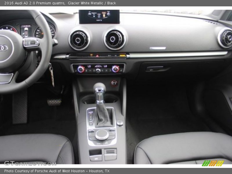Glacier White Metallic / Black 2016 Audi A3 2.0 Premium quattro