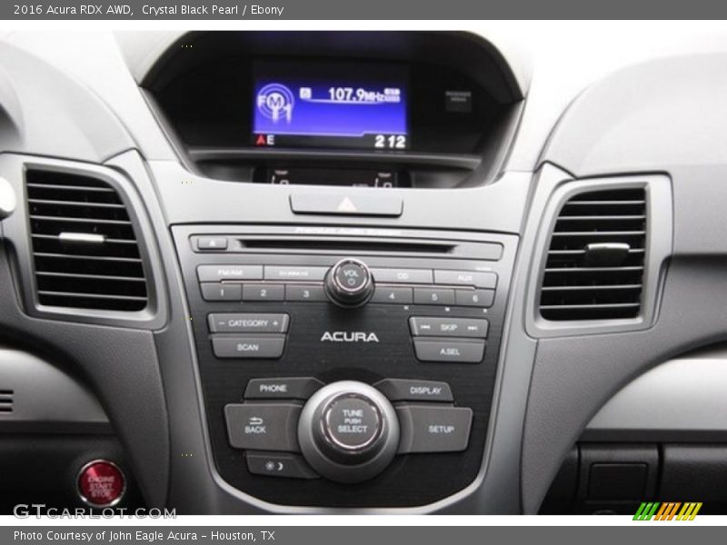 Crystal Black Pearl / Ebony 2016 Acura RDX AWD